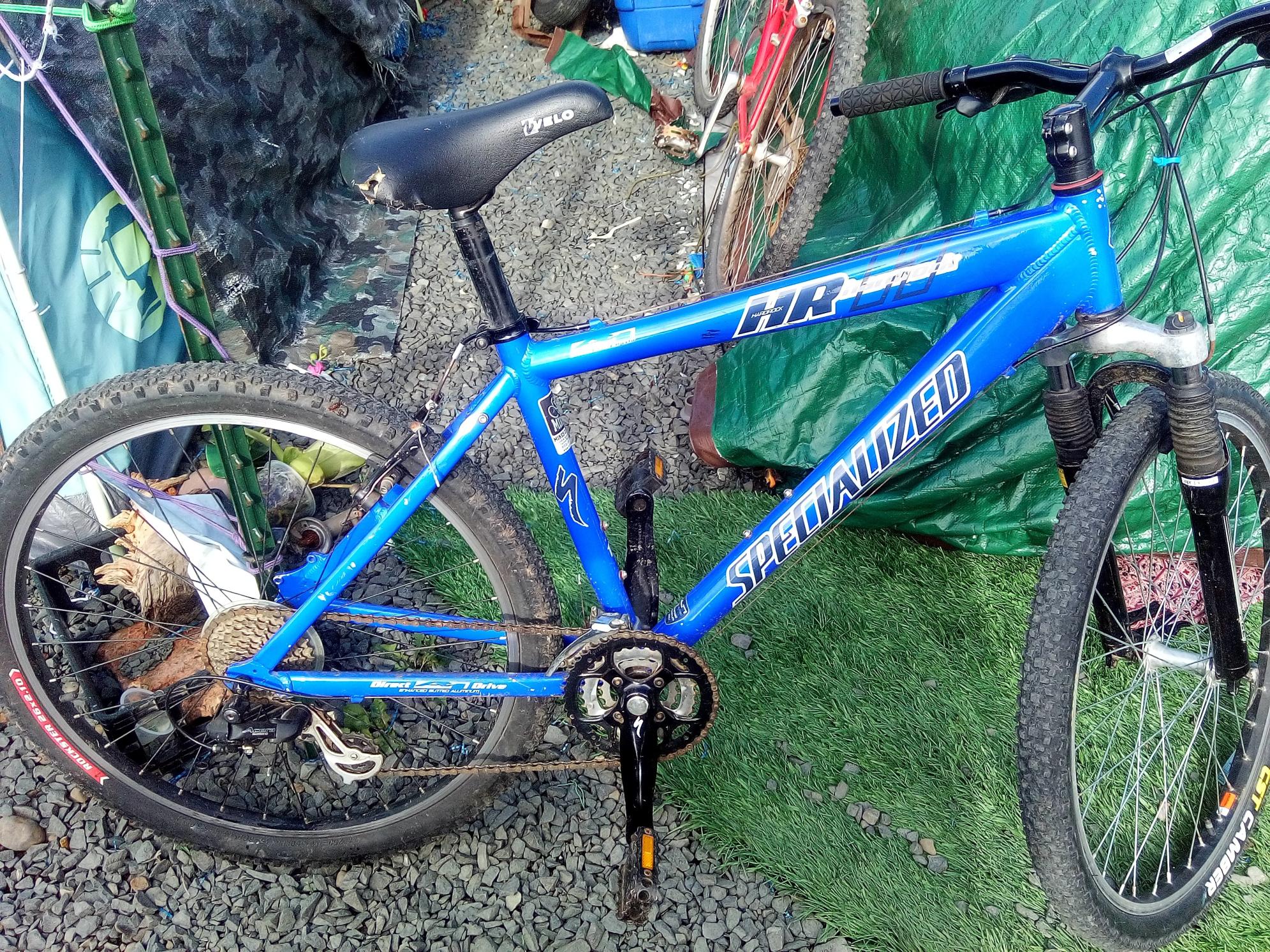 Specialized Hardrock Blue, Black, and Blue