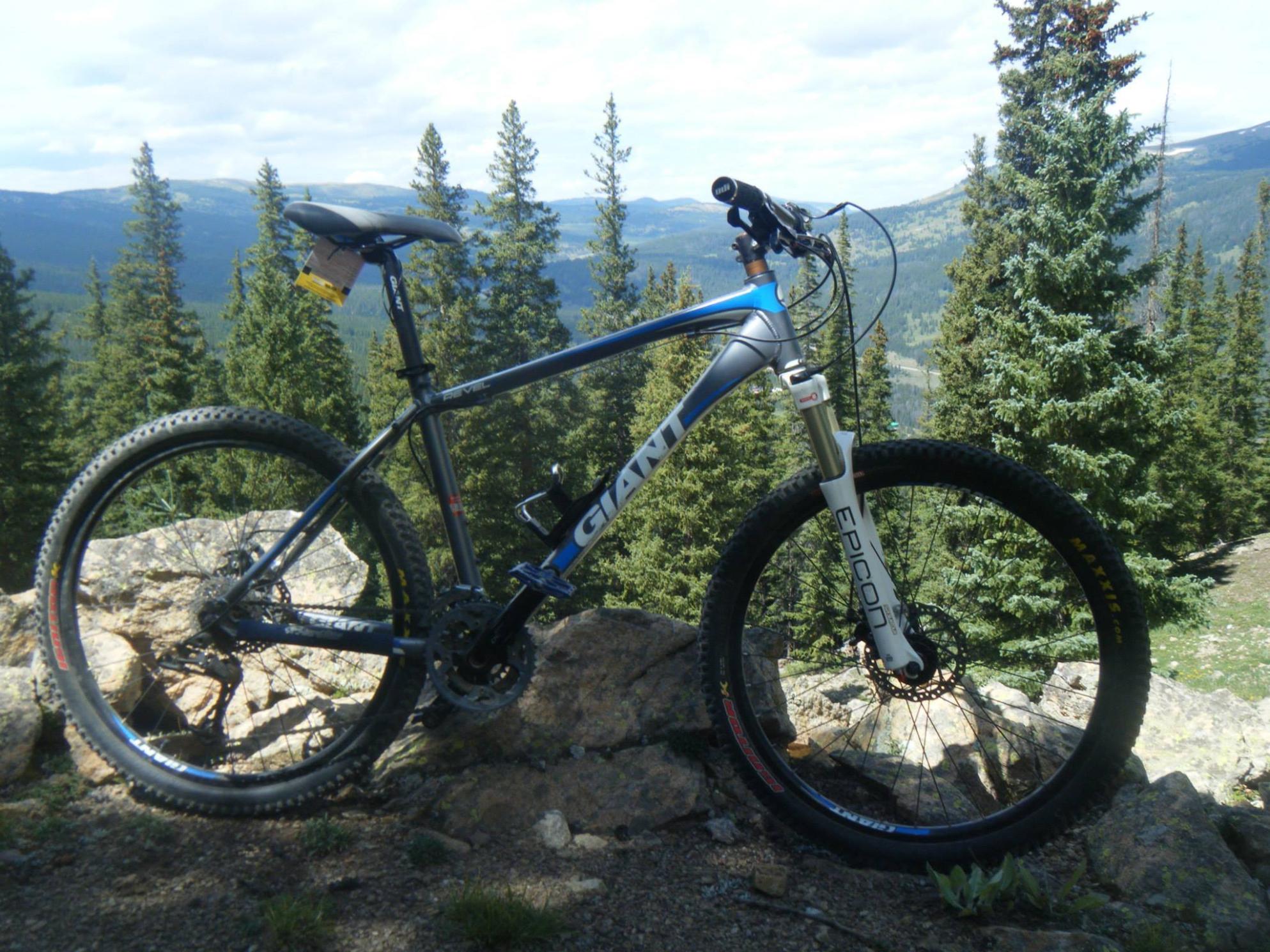 2011 Giant Revel 1 (Silver/ Blue)  Silver or Gray