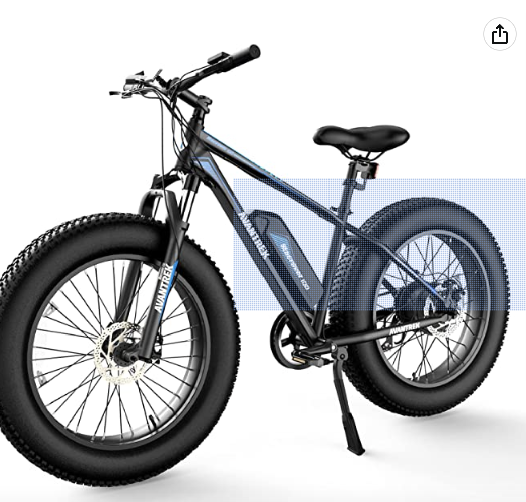 2022 AVANTREK Macrover 100 Electric Bike AVANTREK Macrover 100 Electric Bike Black