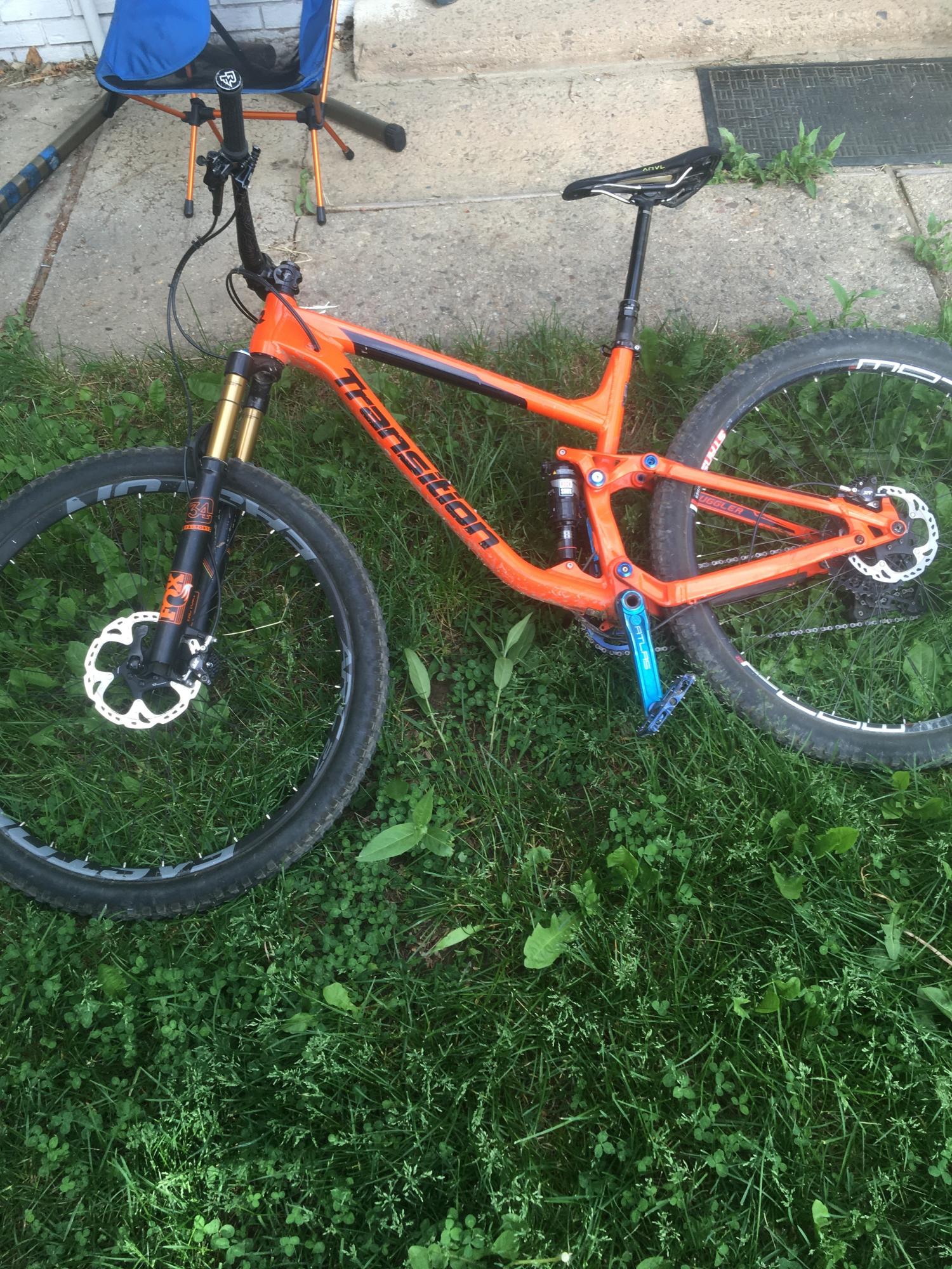 2016 Transition Bikes Smuggler Orange