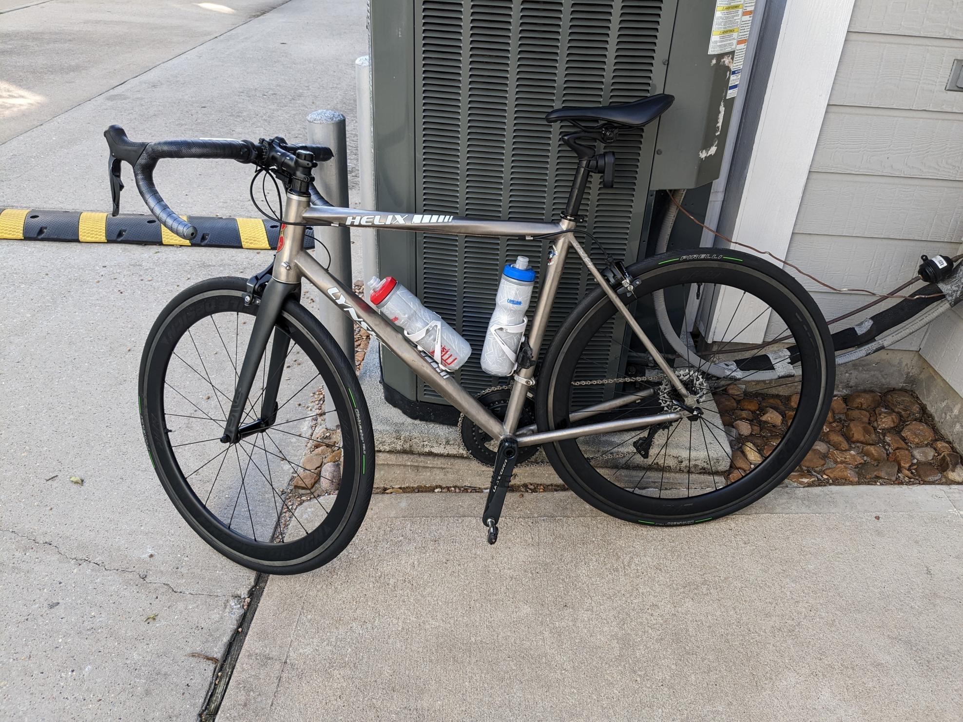 2017 Lynskey Helix Silver, gray or bare metal