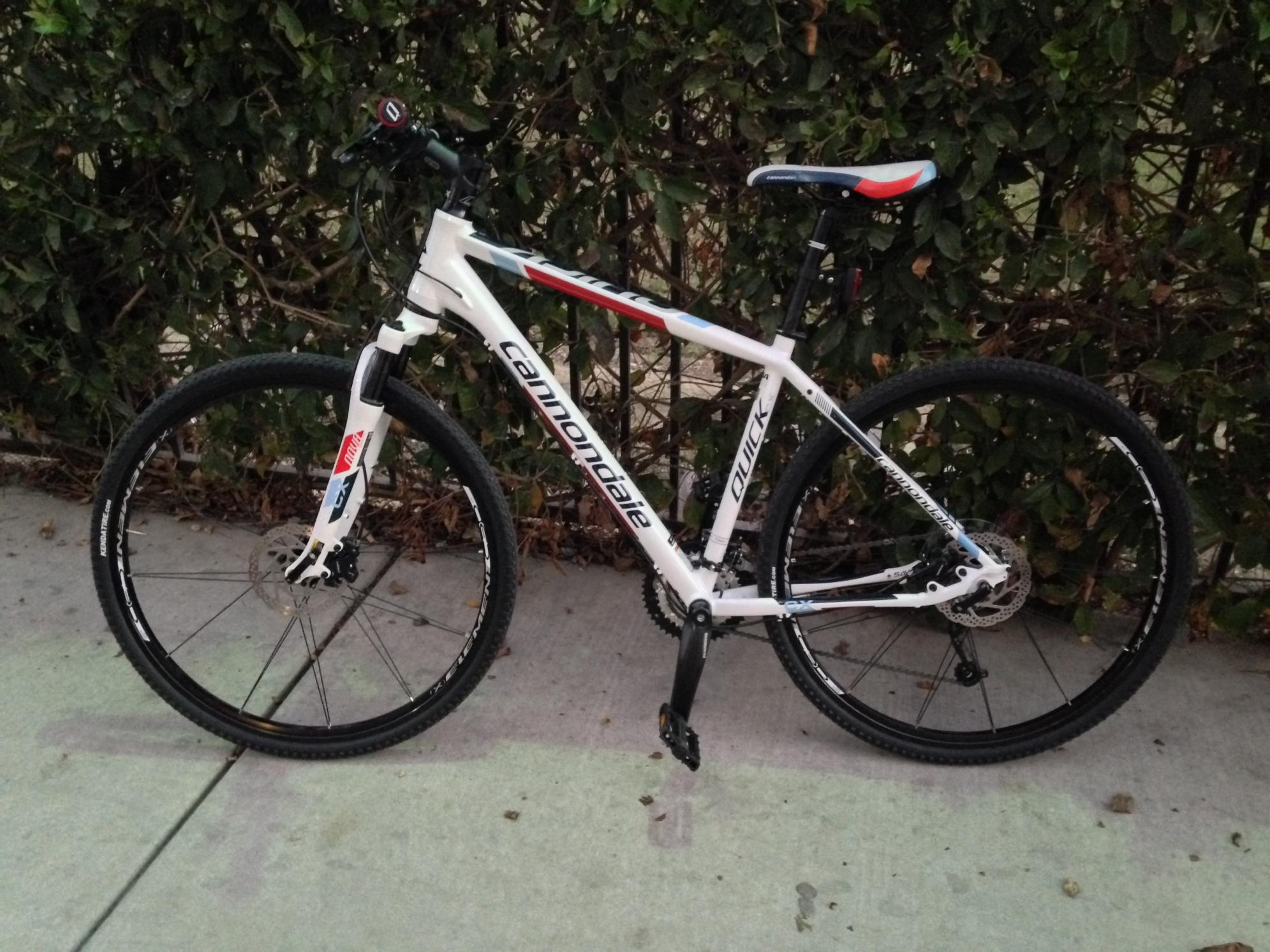 2014 Cannondale Quick Cx 2  White