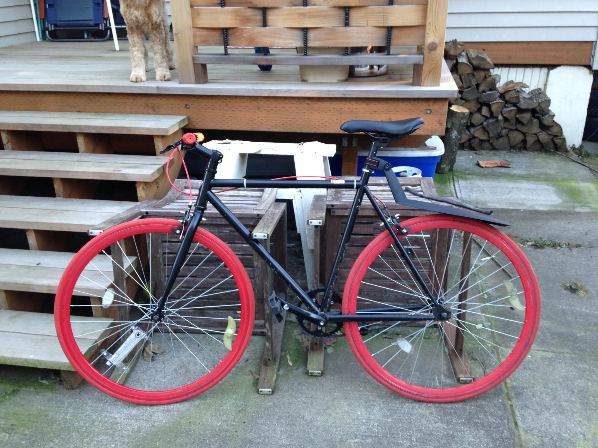 2016 Unknown Fixie Red