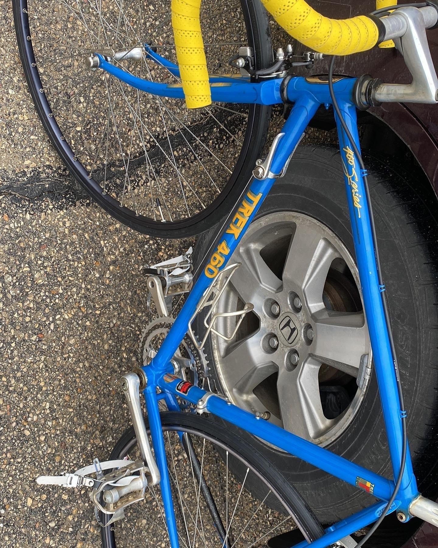 1984 Trek 460 Blue and Yellow or Gold