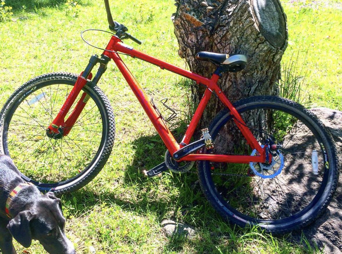 2015 Cannondale 26 hard tail downhill Red