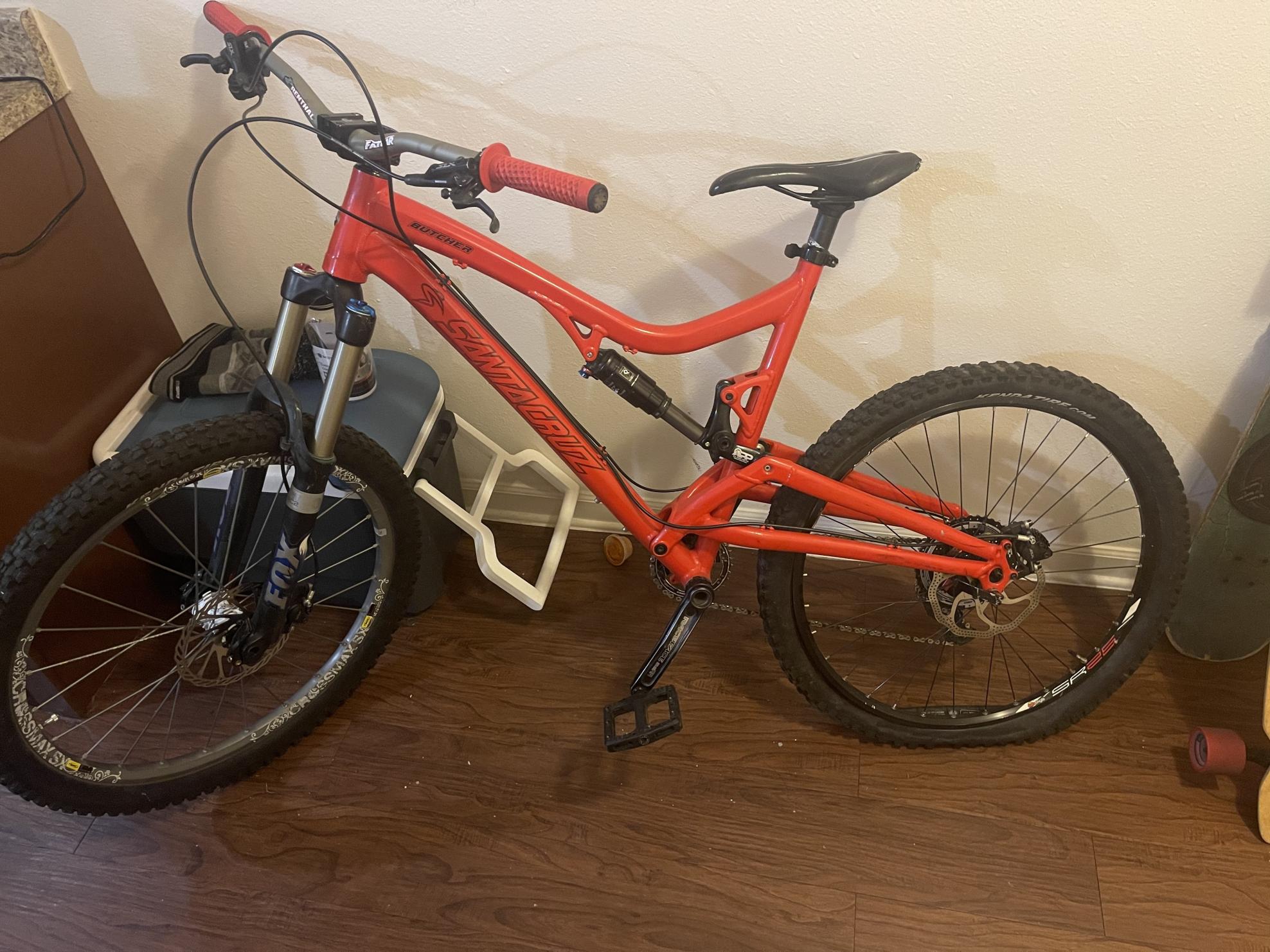 2011 Santa Cruz Butcher Red