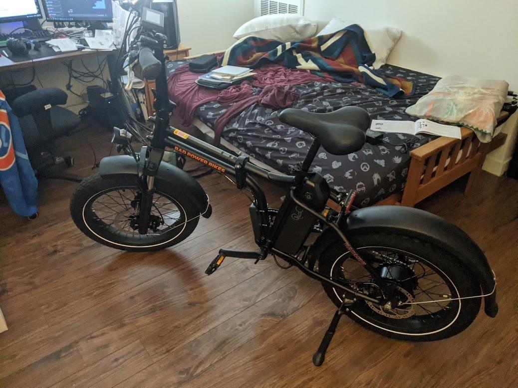 Rad Power Bikes RadMini Electric Fat Bike Version 4 Black