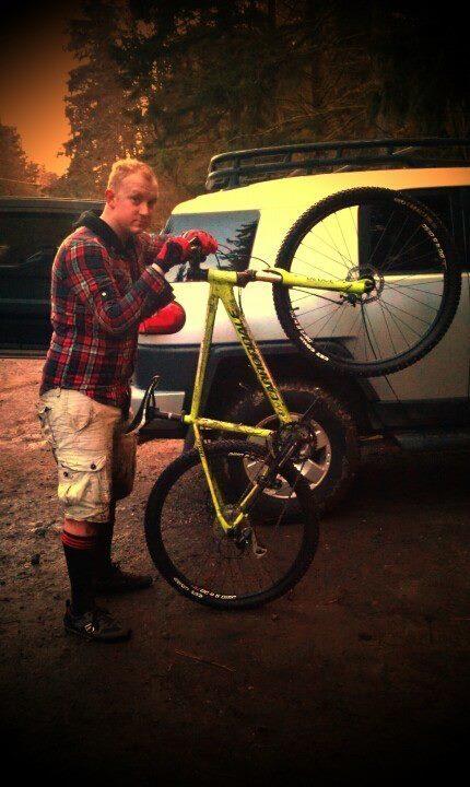 2011 Cannondale Trail 29er  Green