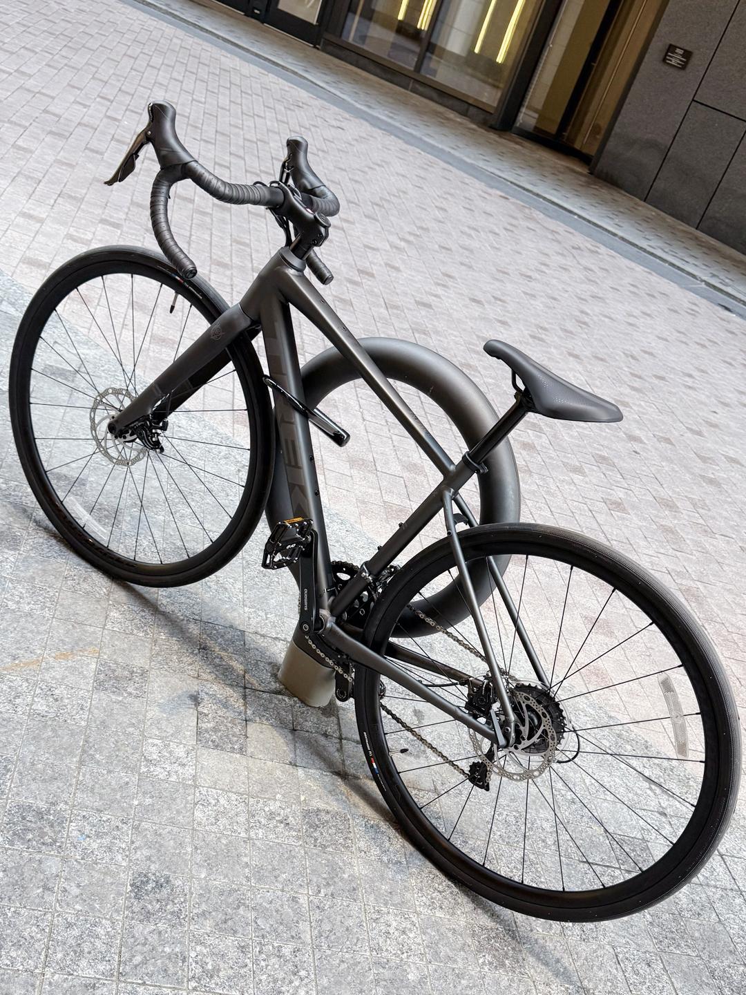 Trek Domane AL 2 Lithium Silver, gray or bare metal