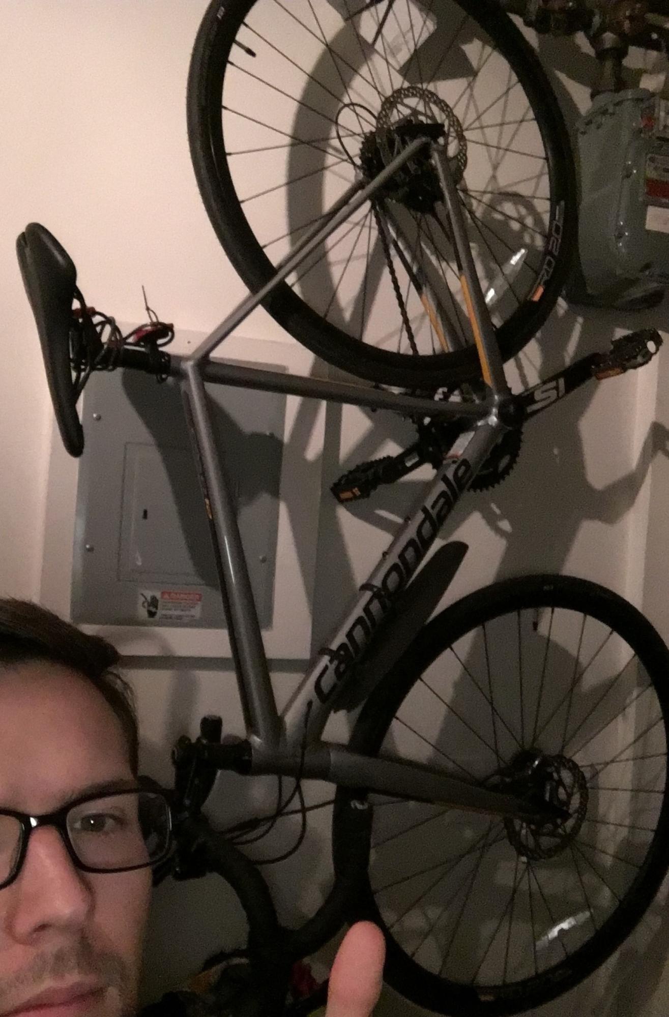 2018 Cannondale caad12 Silver, gray or bare metal