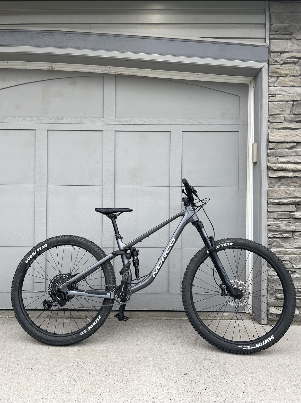 2023 Norco Bikes Fluid fs 3 Silver, gray or bare metal
