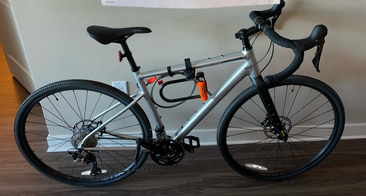 2024 Cannondale Topstone Alloy Silver, gray or bare metal