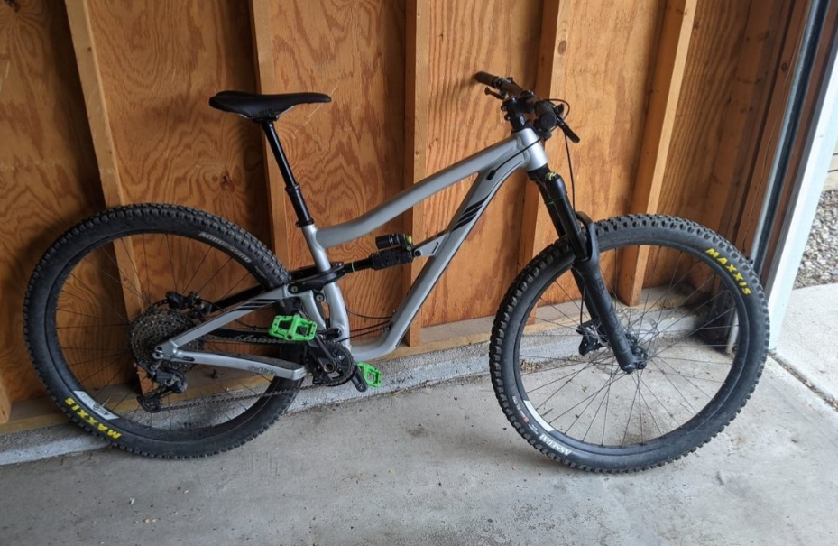 2021 Ibis Ripmo AF Silver, gray or bare metal