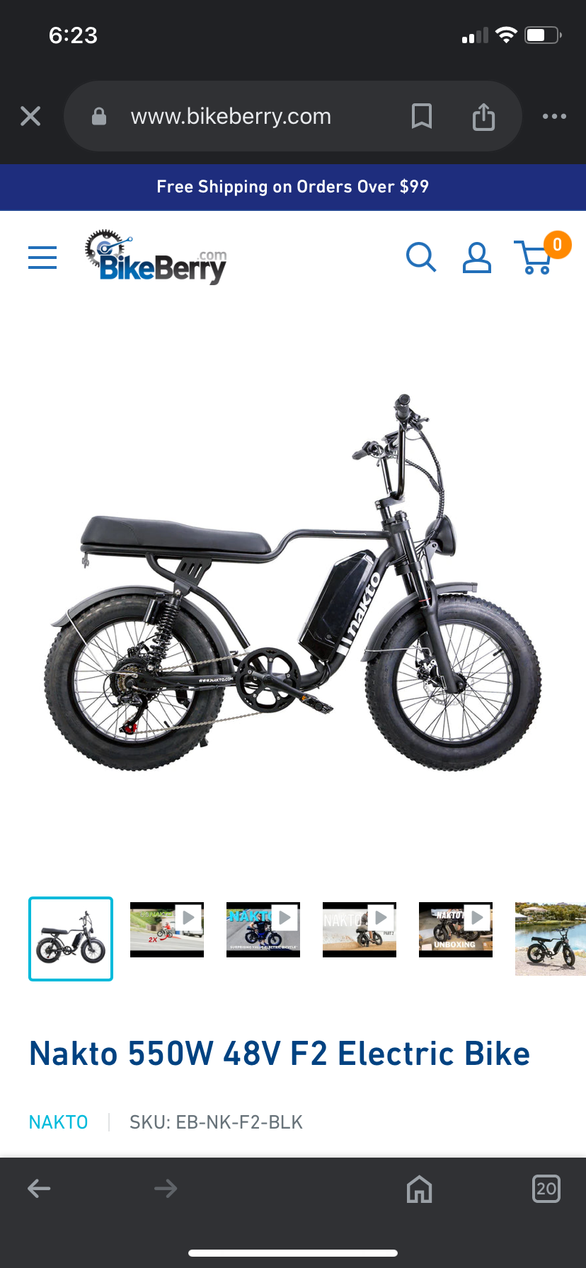 2024 Nakto F2 Black