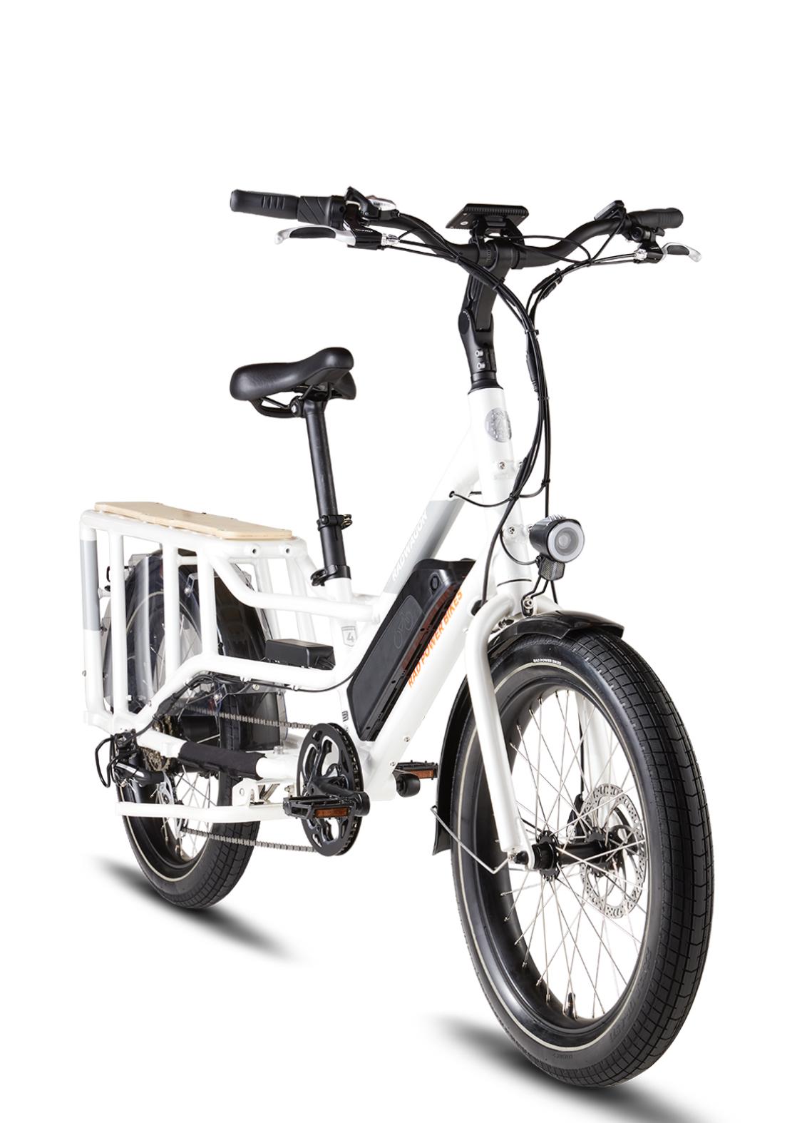 2022 Rad Power Bikes Rad wagon cargo bike (rear storage) White