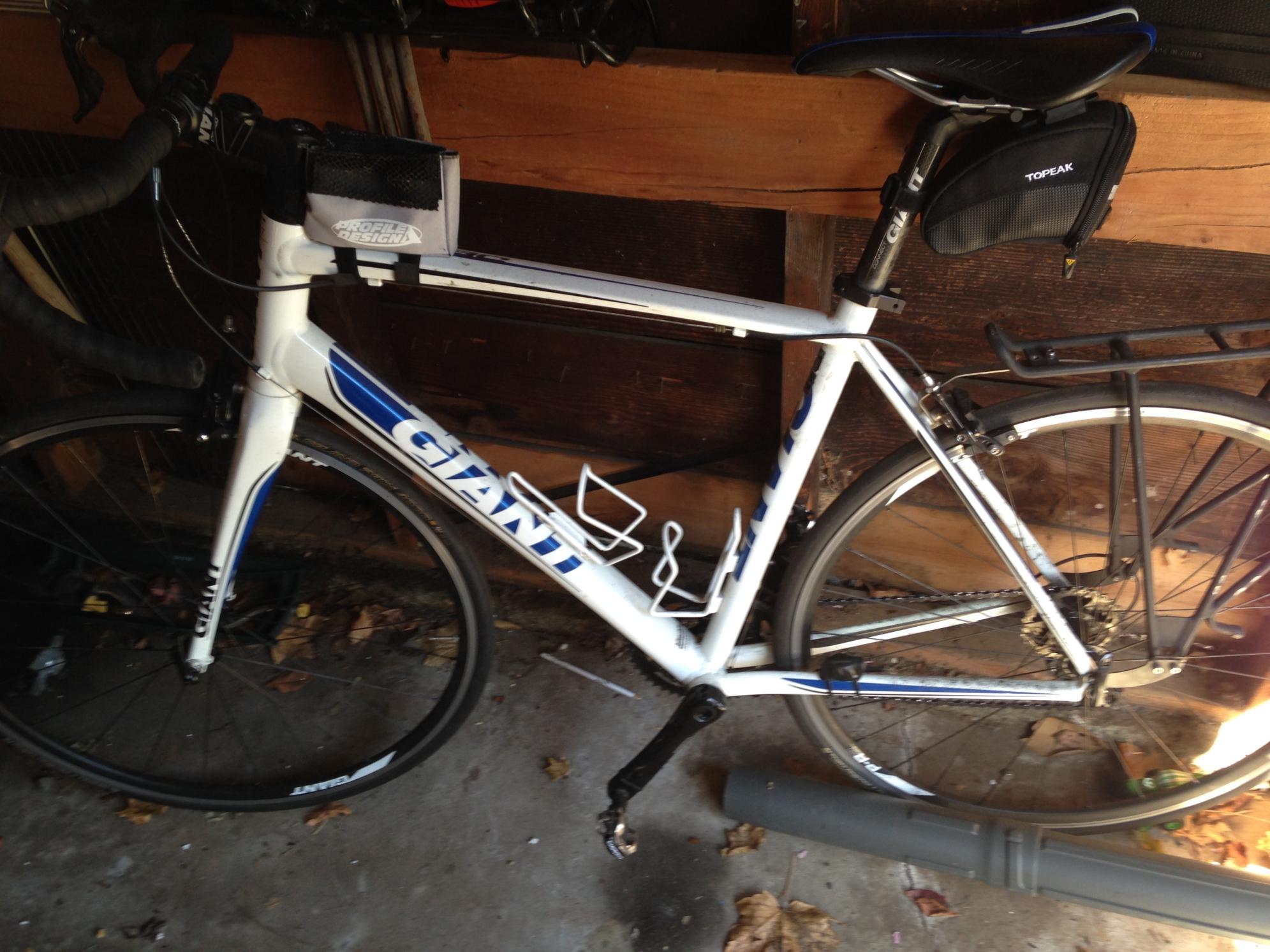 2012 Giant Defy 1 White