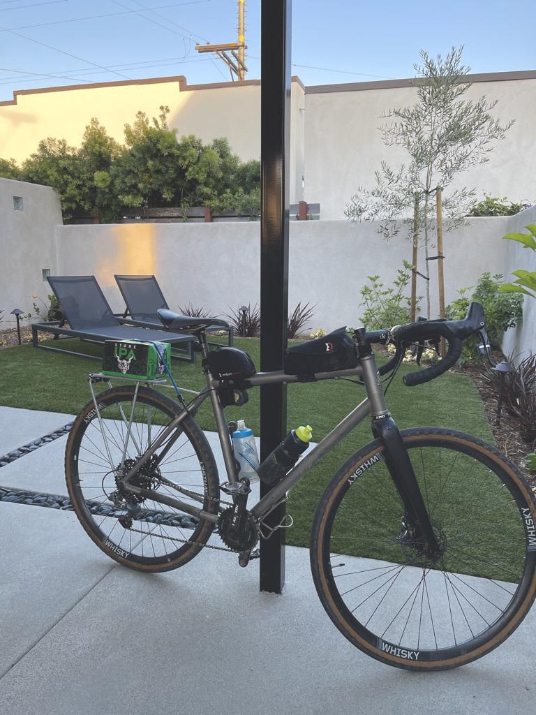 2017 Moots Cycles Routt 45 Silver, gray or bare metal