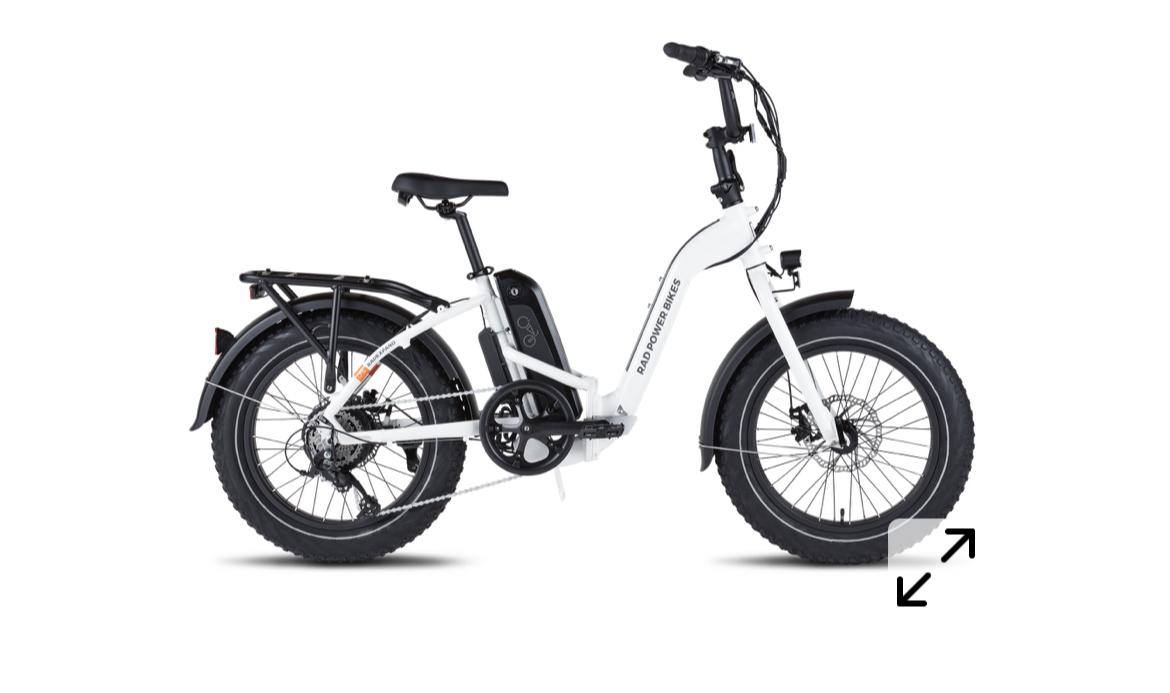 2023 Rad Power Bikes Step Through White