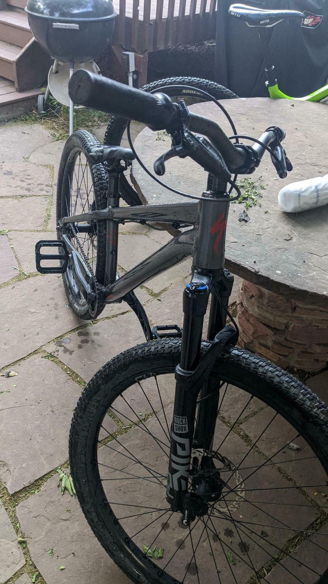 2022 Specialized P3 Silver, gray or bare metal