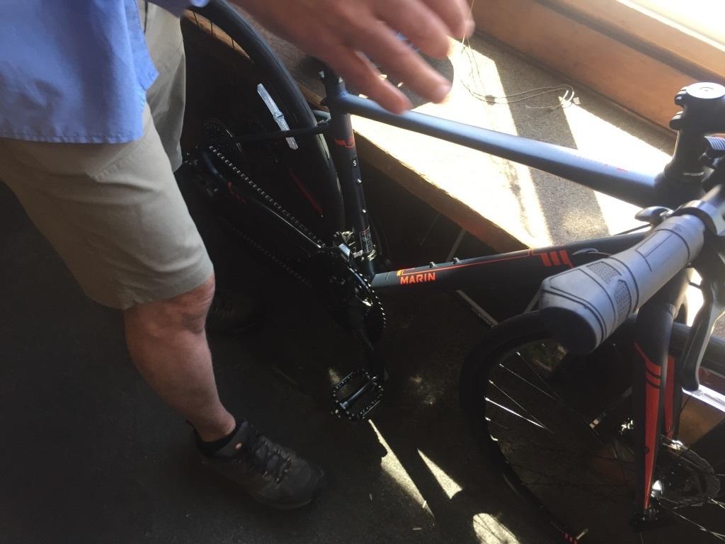 2018 Marin Bikes Fairfax SC3 Blue