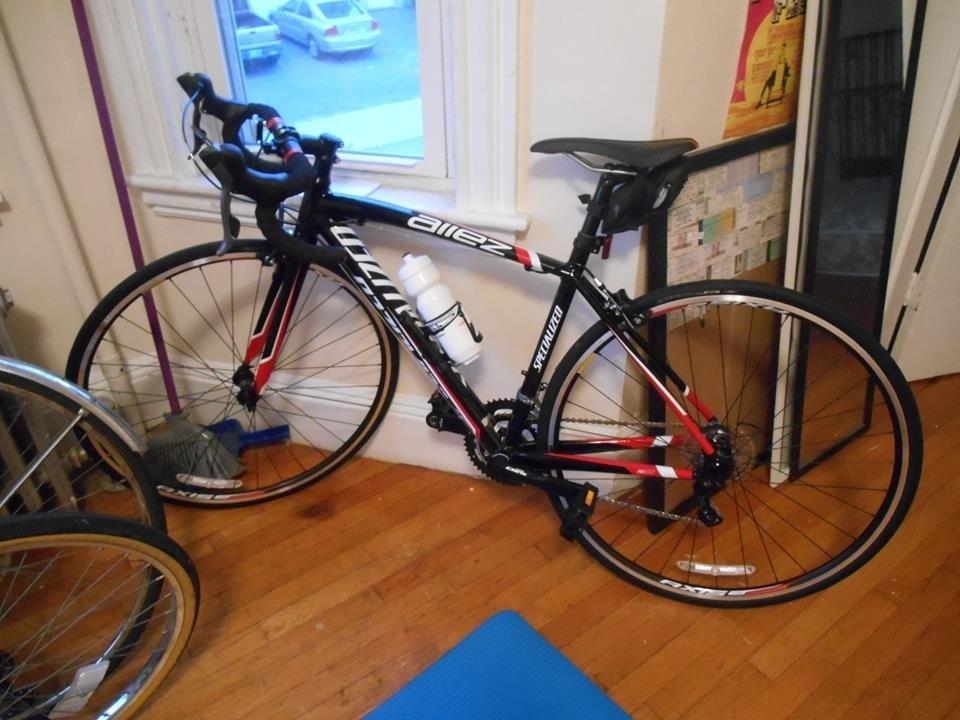 2014 Specialized Allez Black, Red, and White