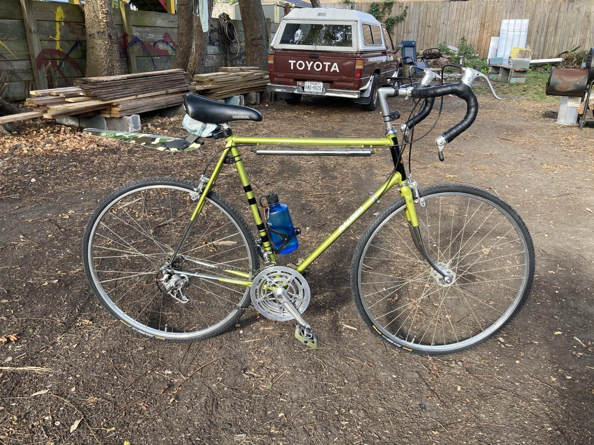 1974 Raleigh Super Tourer Green
