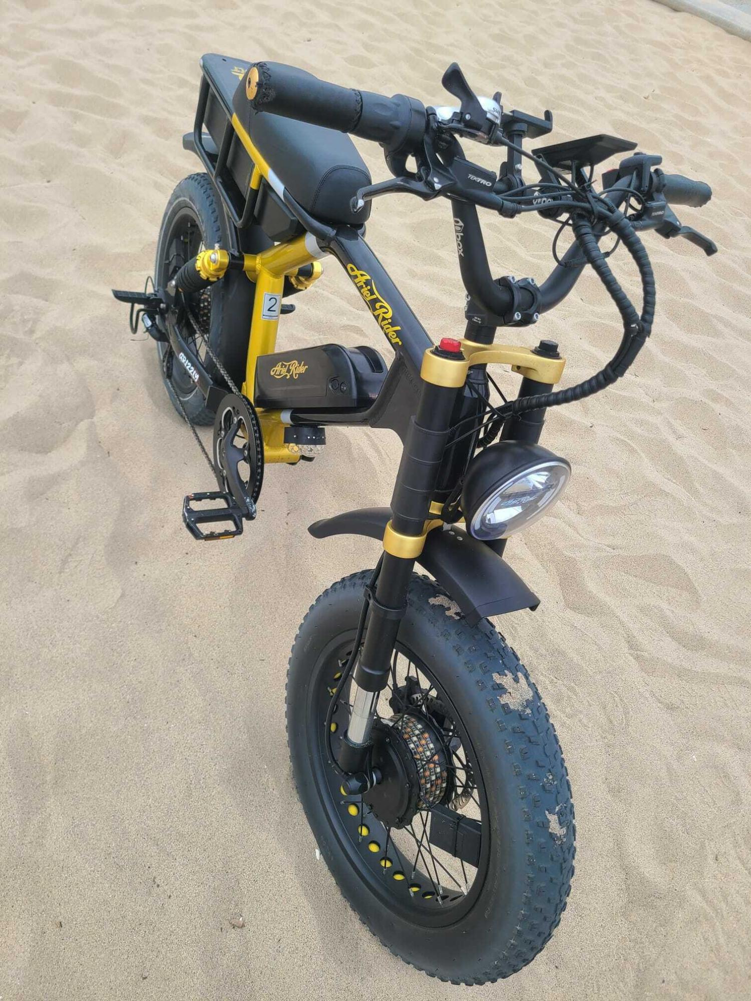 2023 Ariel Rider Grizzly Yellow or Gold and Black