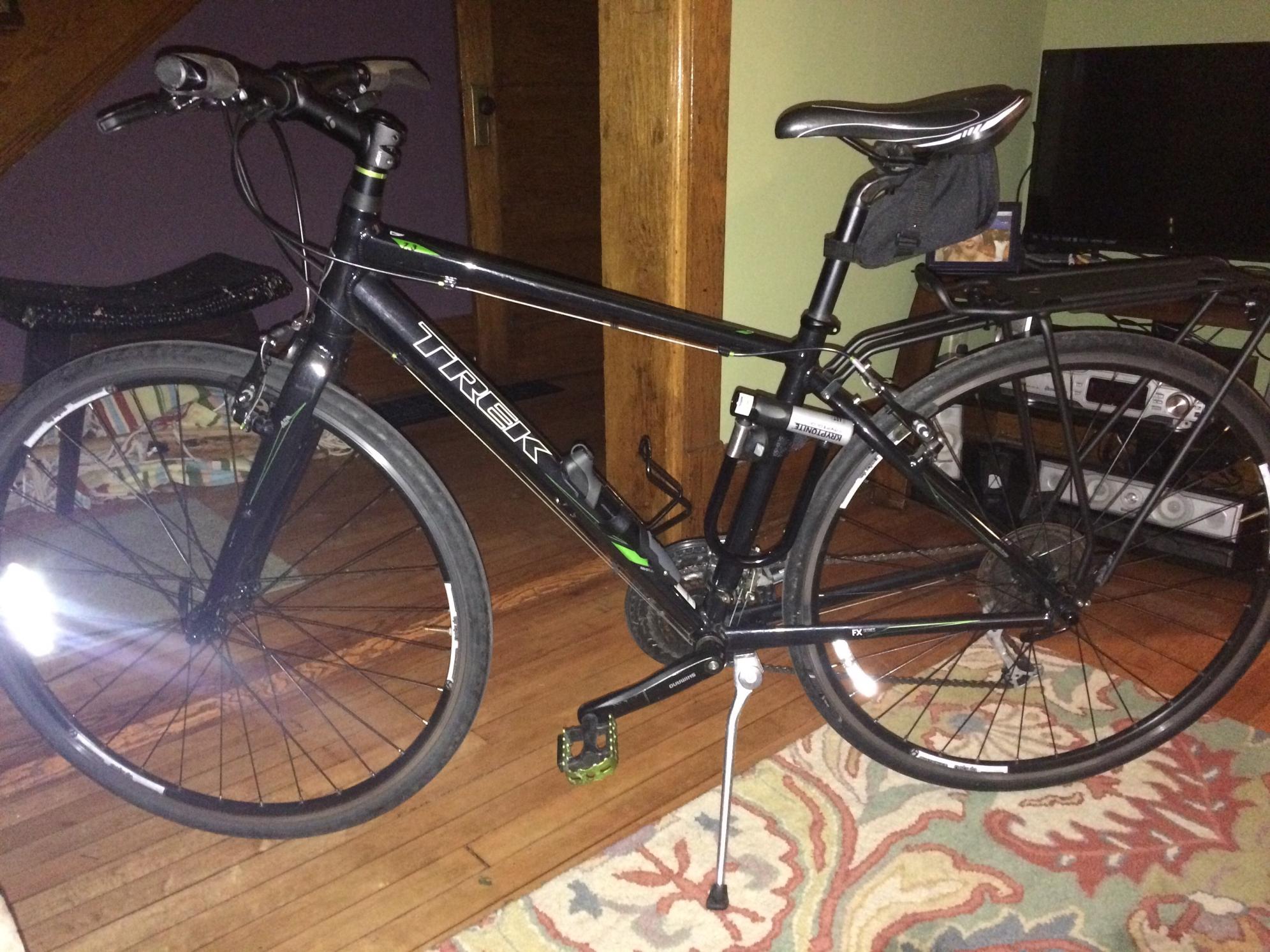 2014 Trek 7.3 FX Black and Green