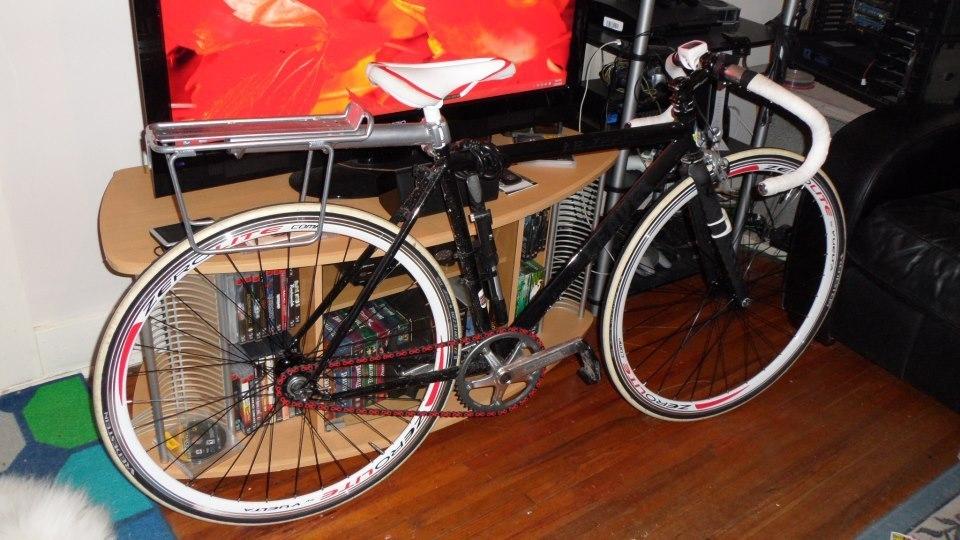 Leader Bikes fixed gear  Black