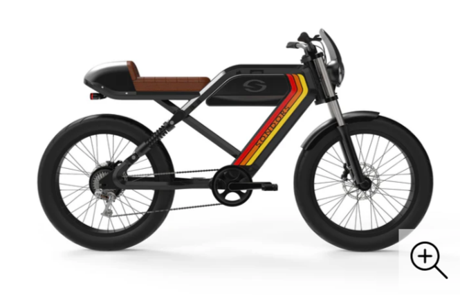 2021 Sondors Cafe Black, Orange, and Red