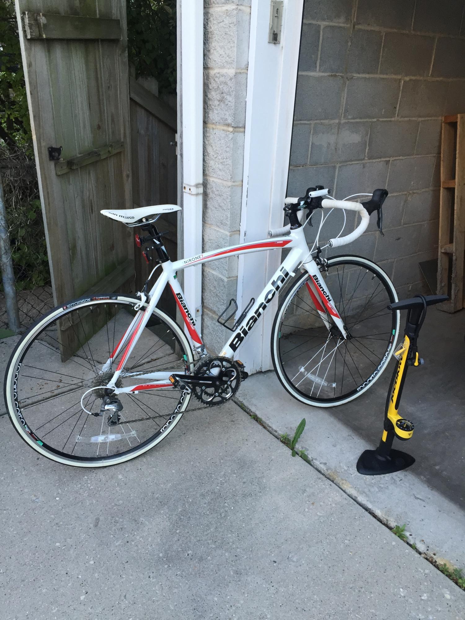2012 Bianchi Via Nirone 7 105 White