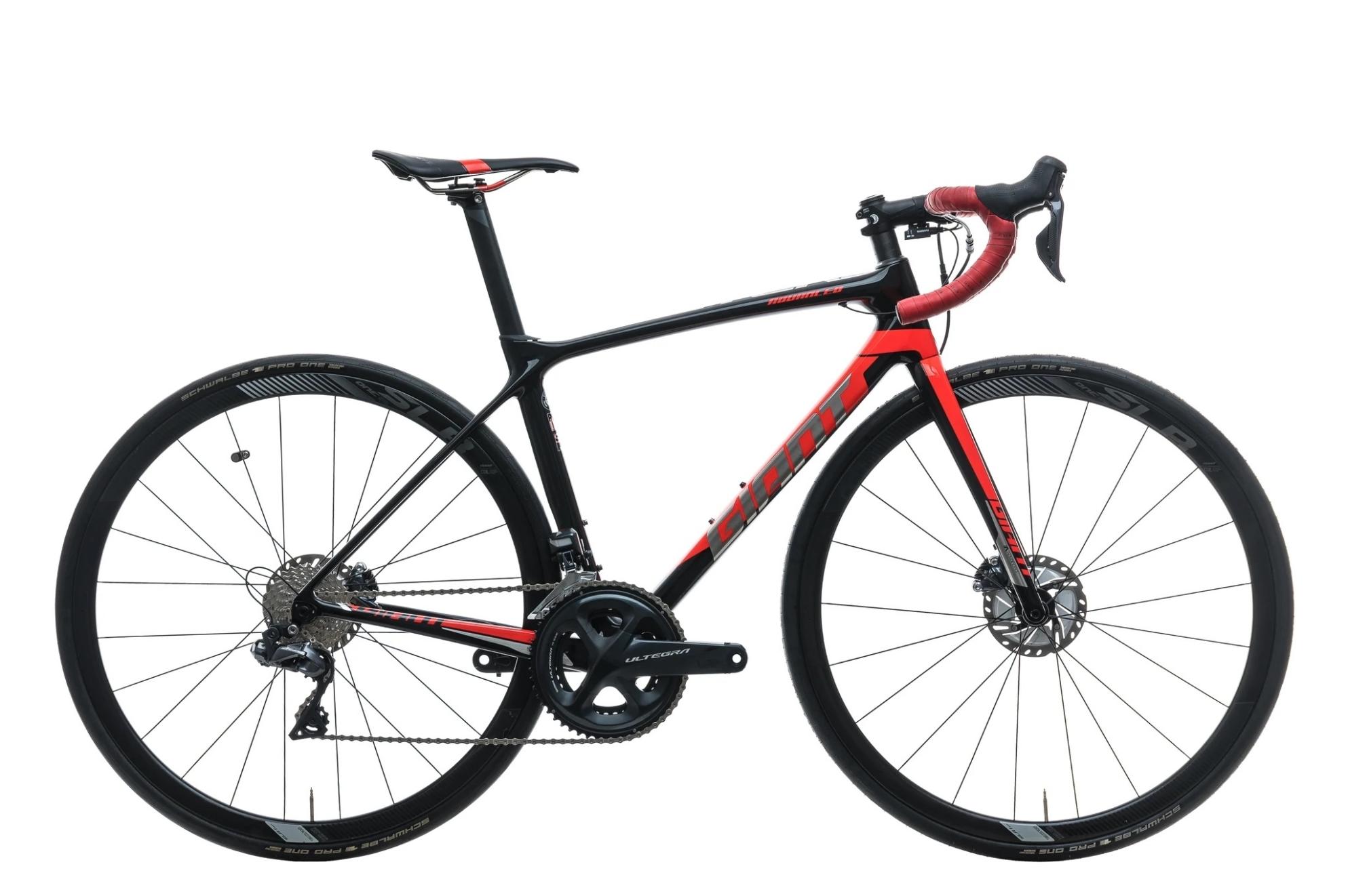 2018 Giant TCR SMALL SIZE Orange, Black, and Silver, gray or bare metal