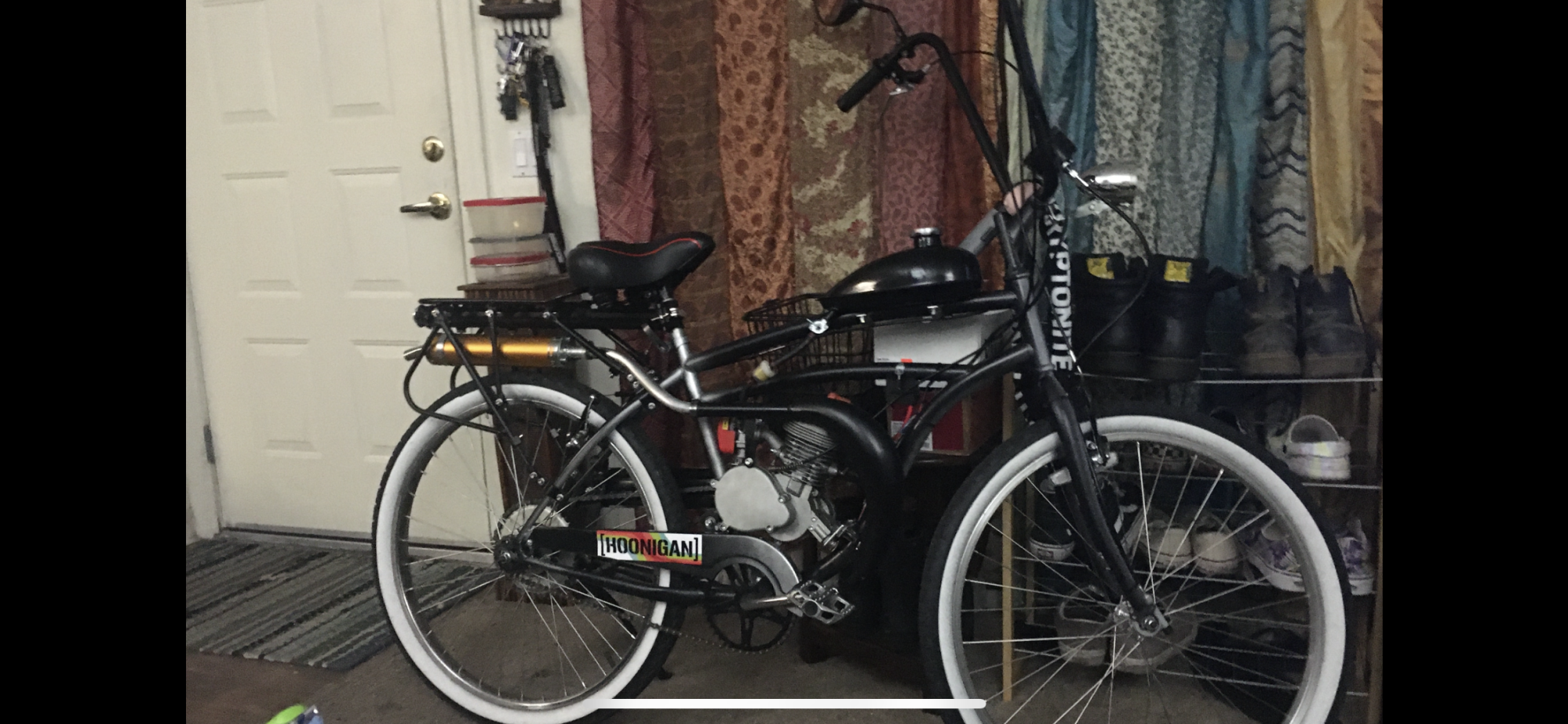 Custom Other Black and Silver, gray or bare metal