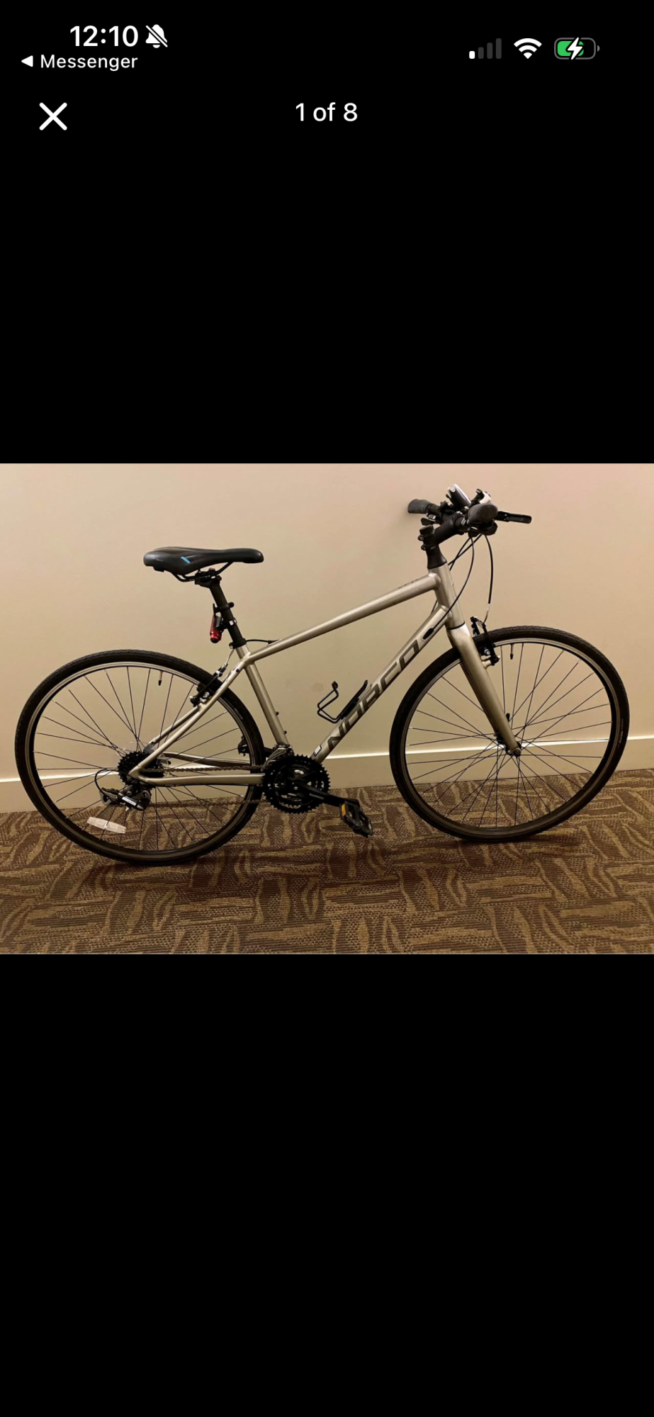 2021 Norco Bikes VFR-1 Hard Trail Commuter Silver, gray or bare metal