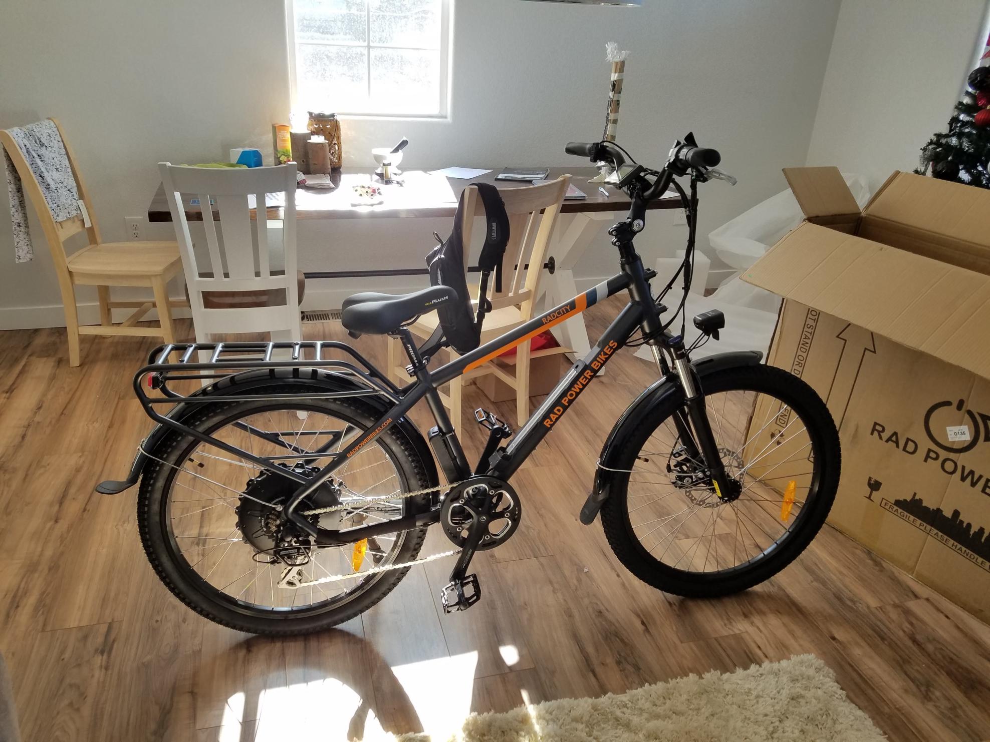 2018 Rad Power Bikes RadCity Black