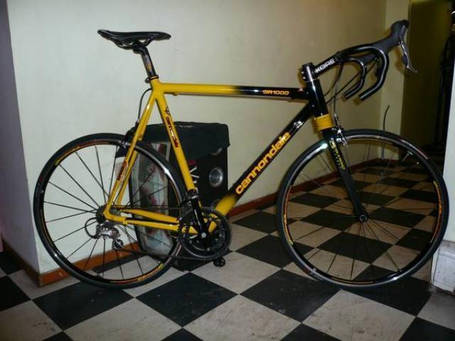 Cannondale SR 1000 Black and Yellow or Gold