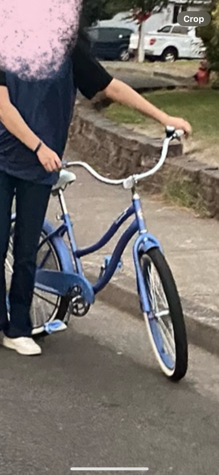 Huffy Perfect fit Blue and White