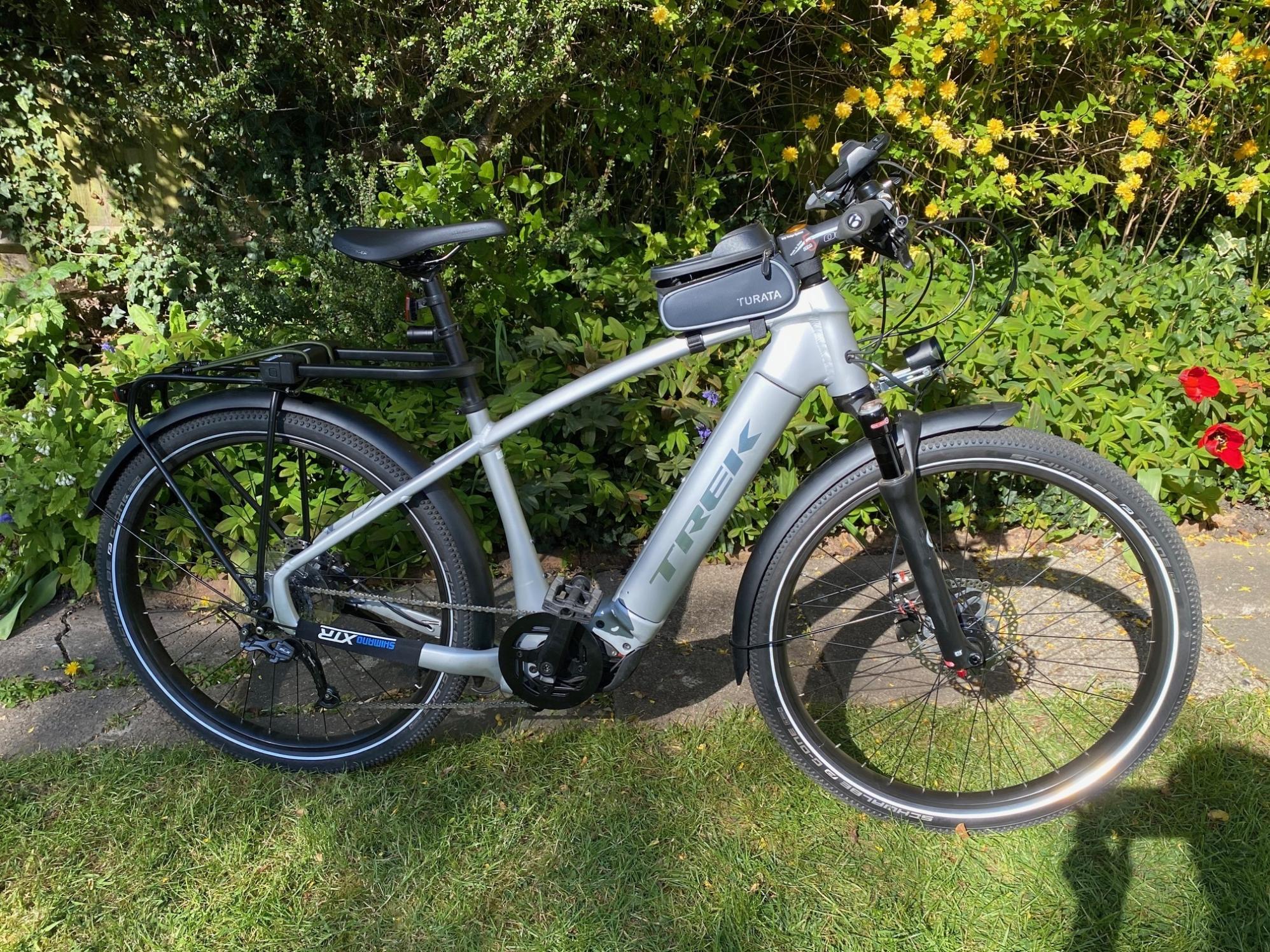 2021 Trek Allant 7+ Silver, gray or bare metal