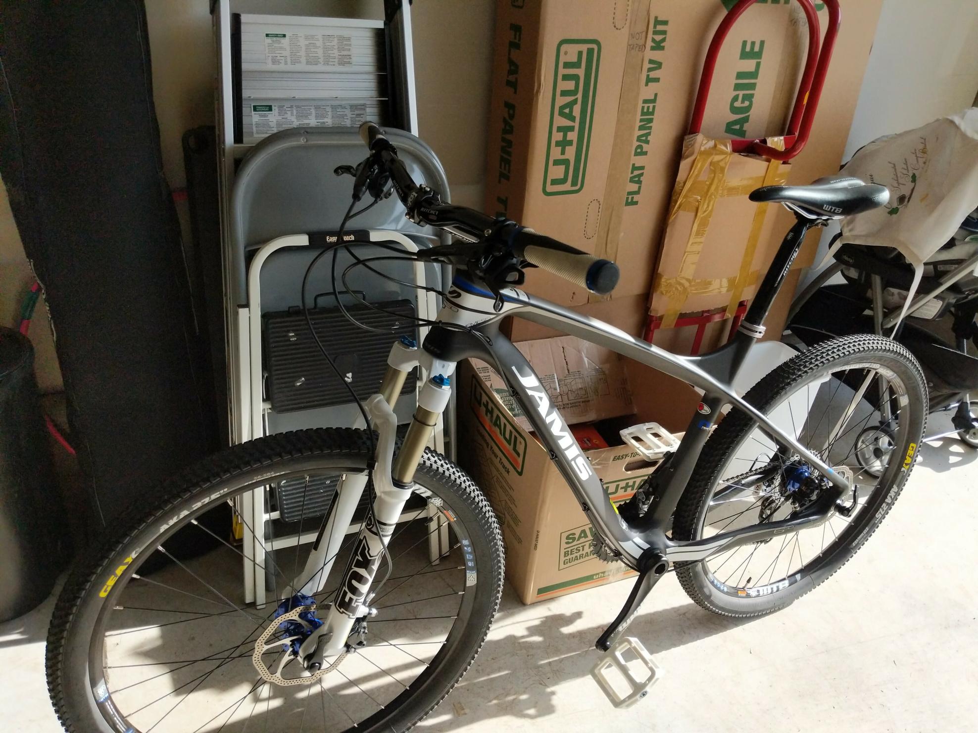 2014 Jamis Nemesis Pro Silver, gray or bare metal