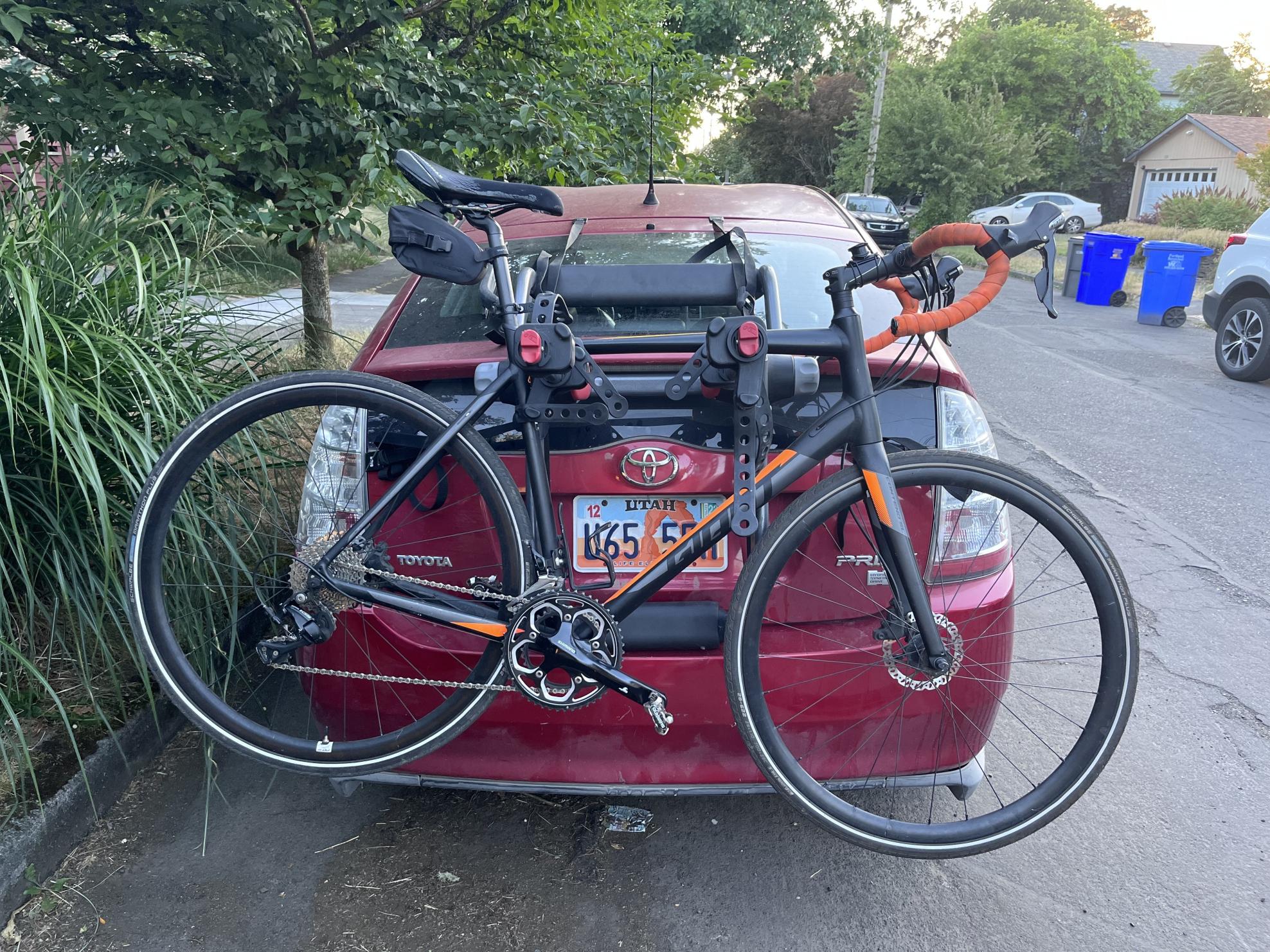 2017 Giant Contend SL1 Black and Orange