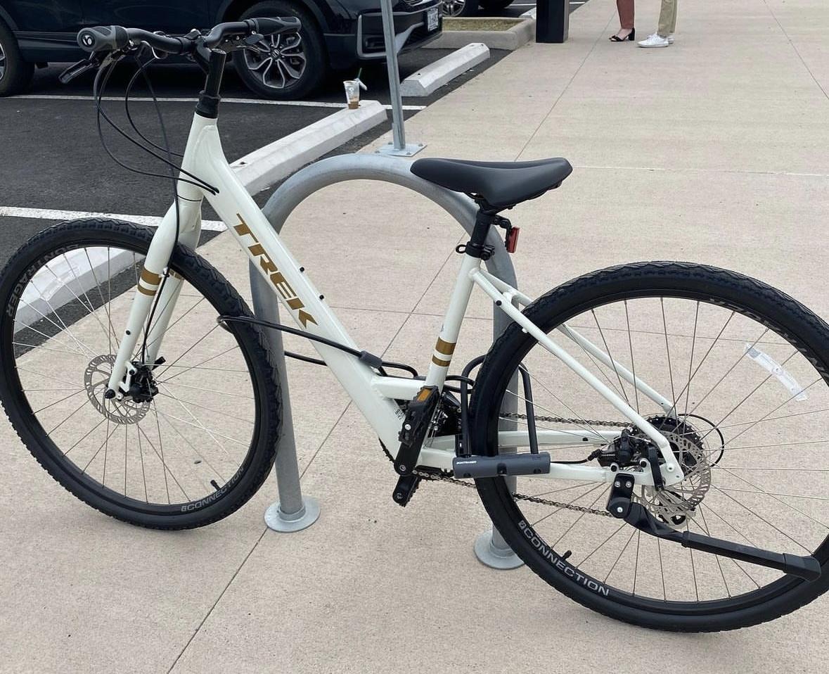 2021 Trek Verve 1 Disc Low Step White and Yellow or Gold