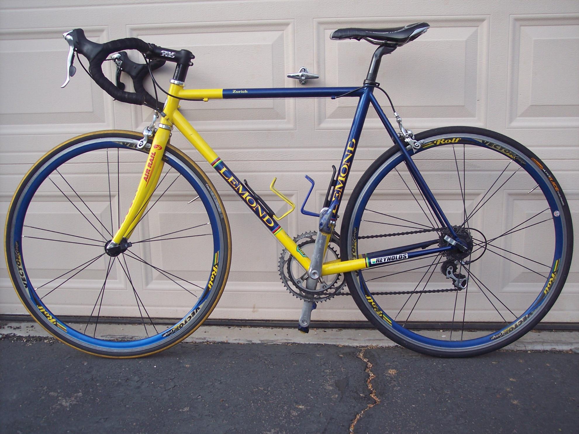 2001 LeMond Racing Cycles Zürich reynolds 863 Yellow or Gold