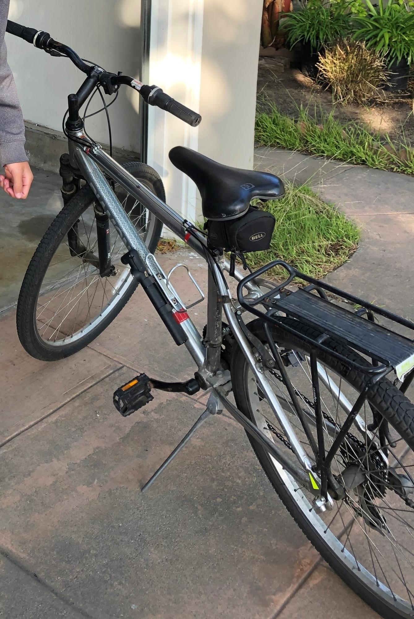 Diamondback Mountain Bike Silver, gray or bare metal