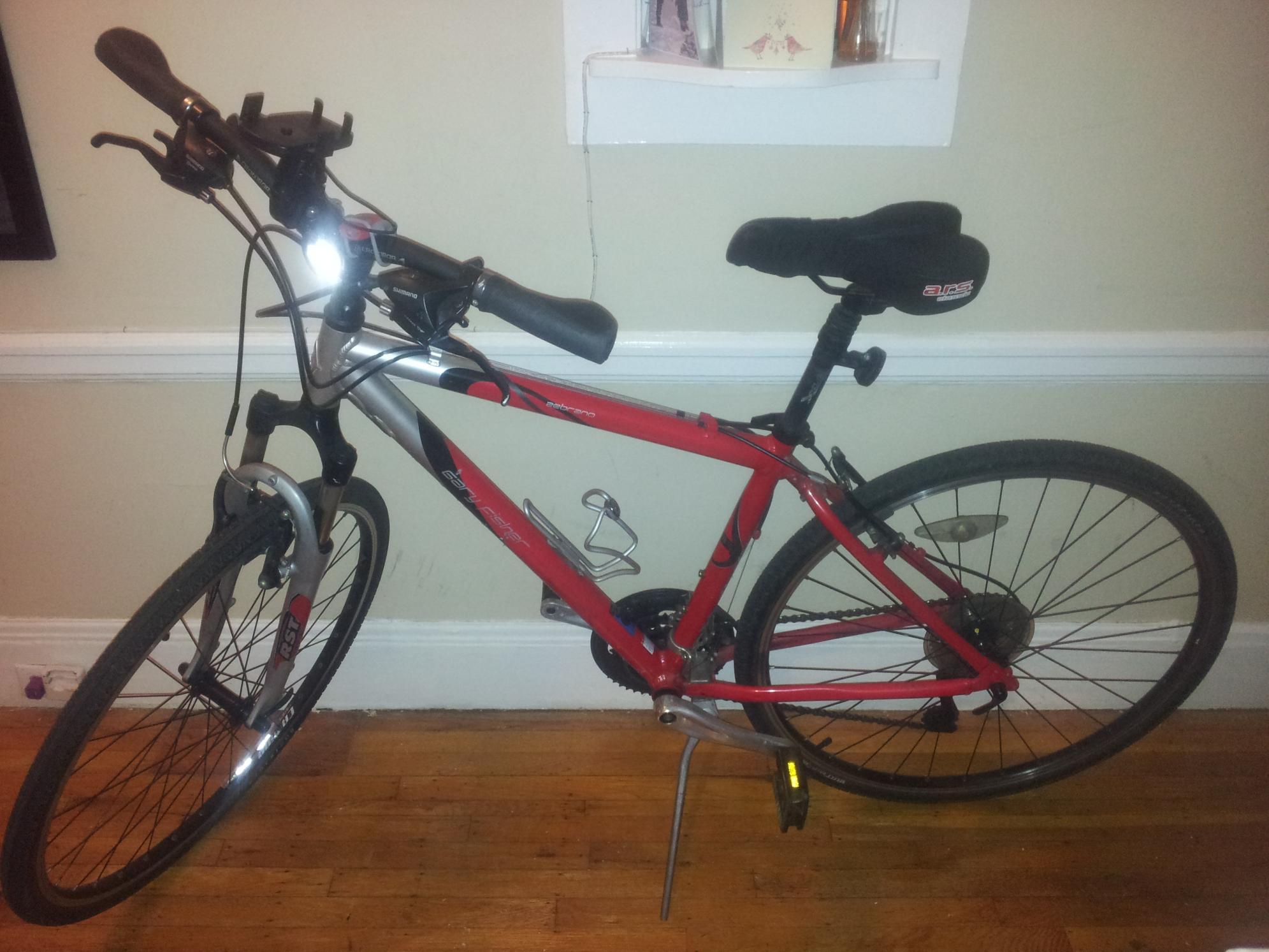 1998 Gary Fisher Zebrano Red and Black