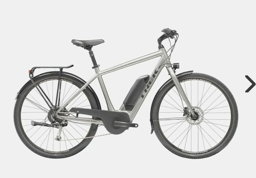 Trek 2+ Silver, gray or bare metal
