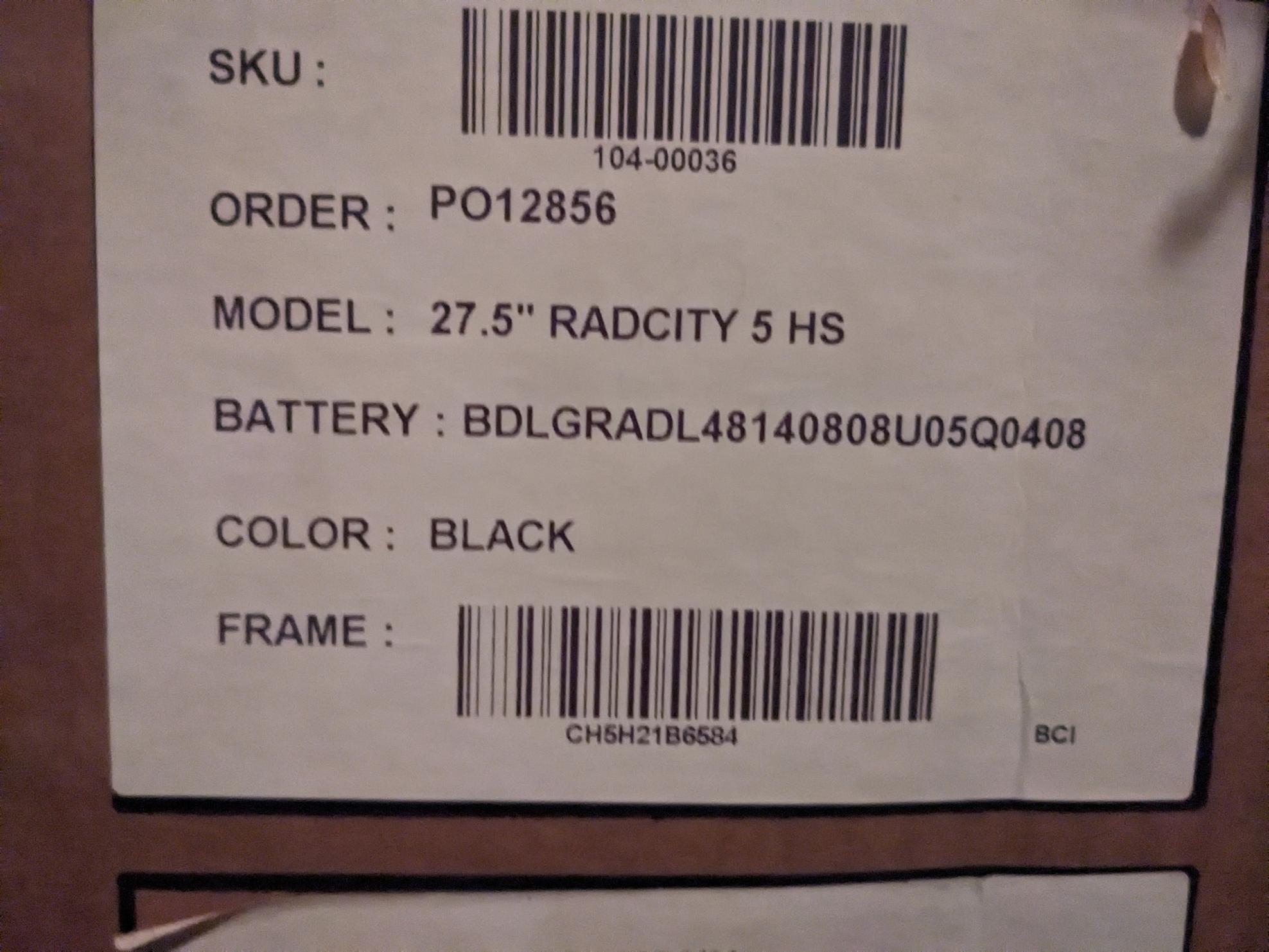 2023 Rad Power Bikes Radcity 5 HS Silver, gray or bare metal