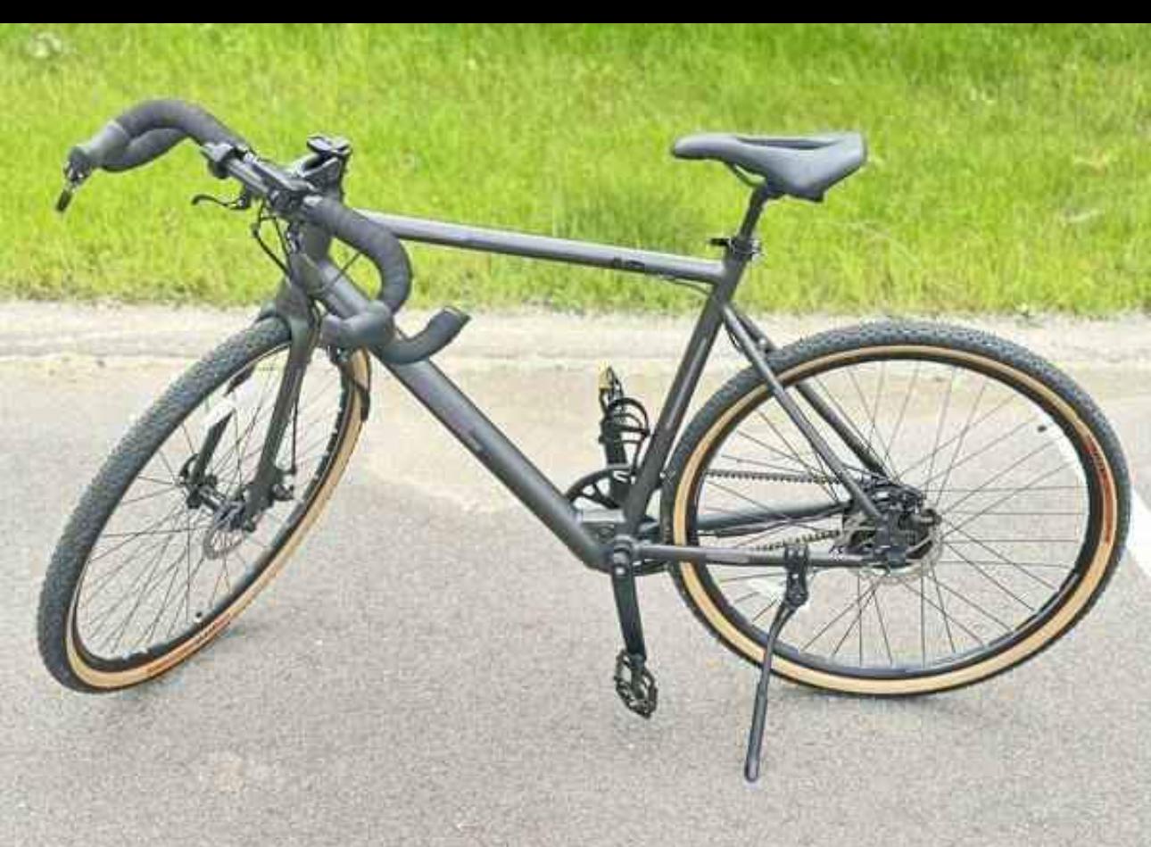 2023 Ride1Up Roadster V2 Gravel Edition Silver, gray or bare metal