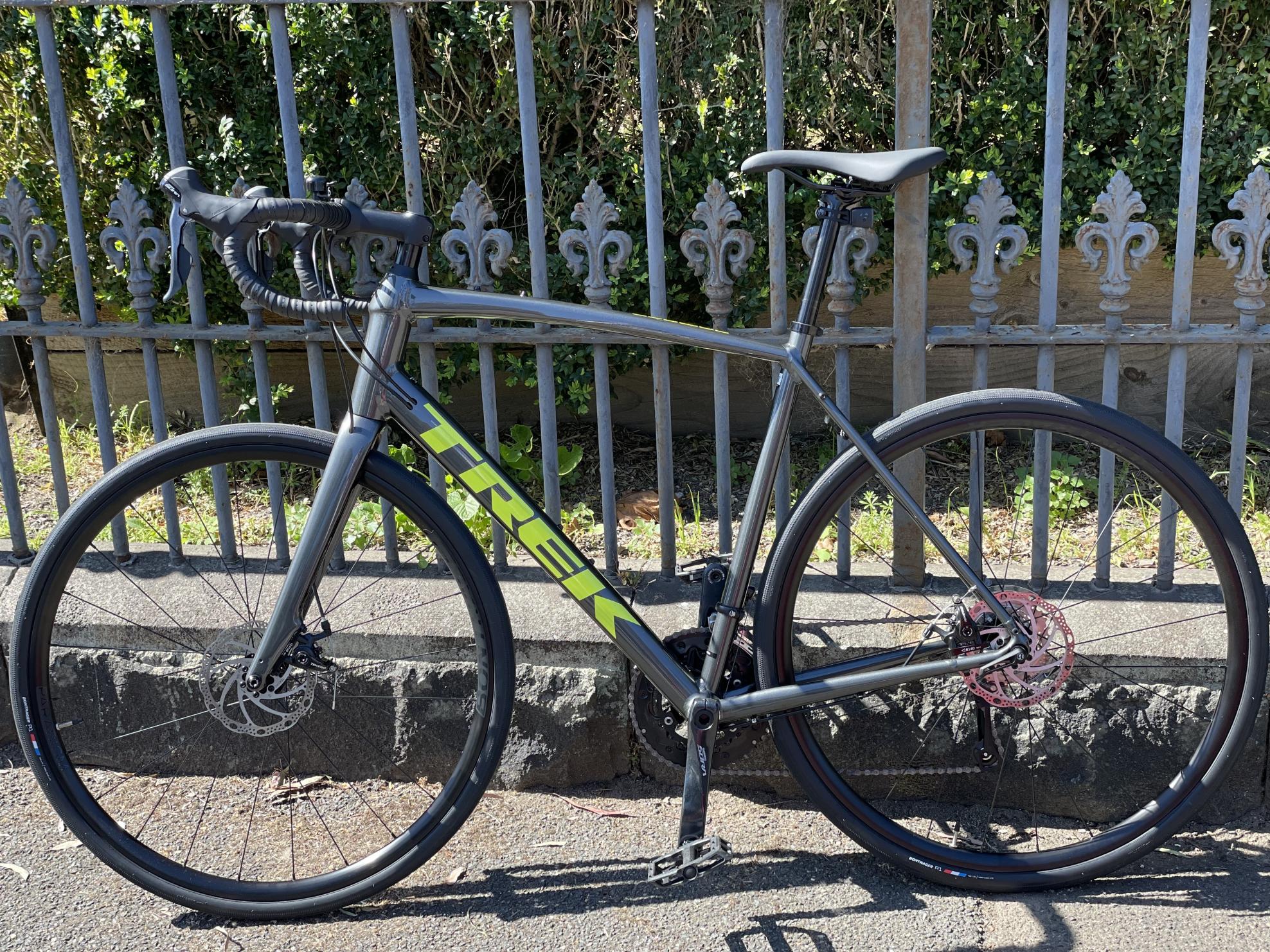 2021 Trek Damone Silver, gray or bare metal