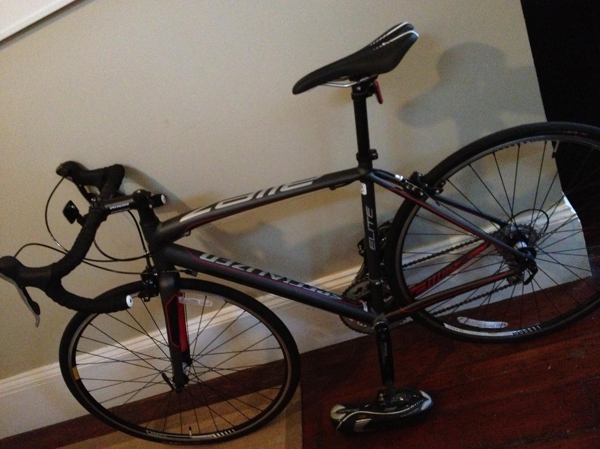 2013 Specialized Allez Elite Mid-Compact Silver or Gray