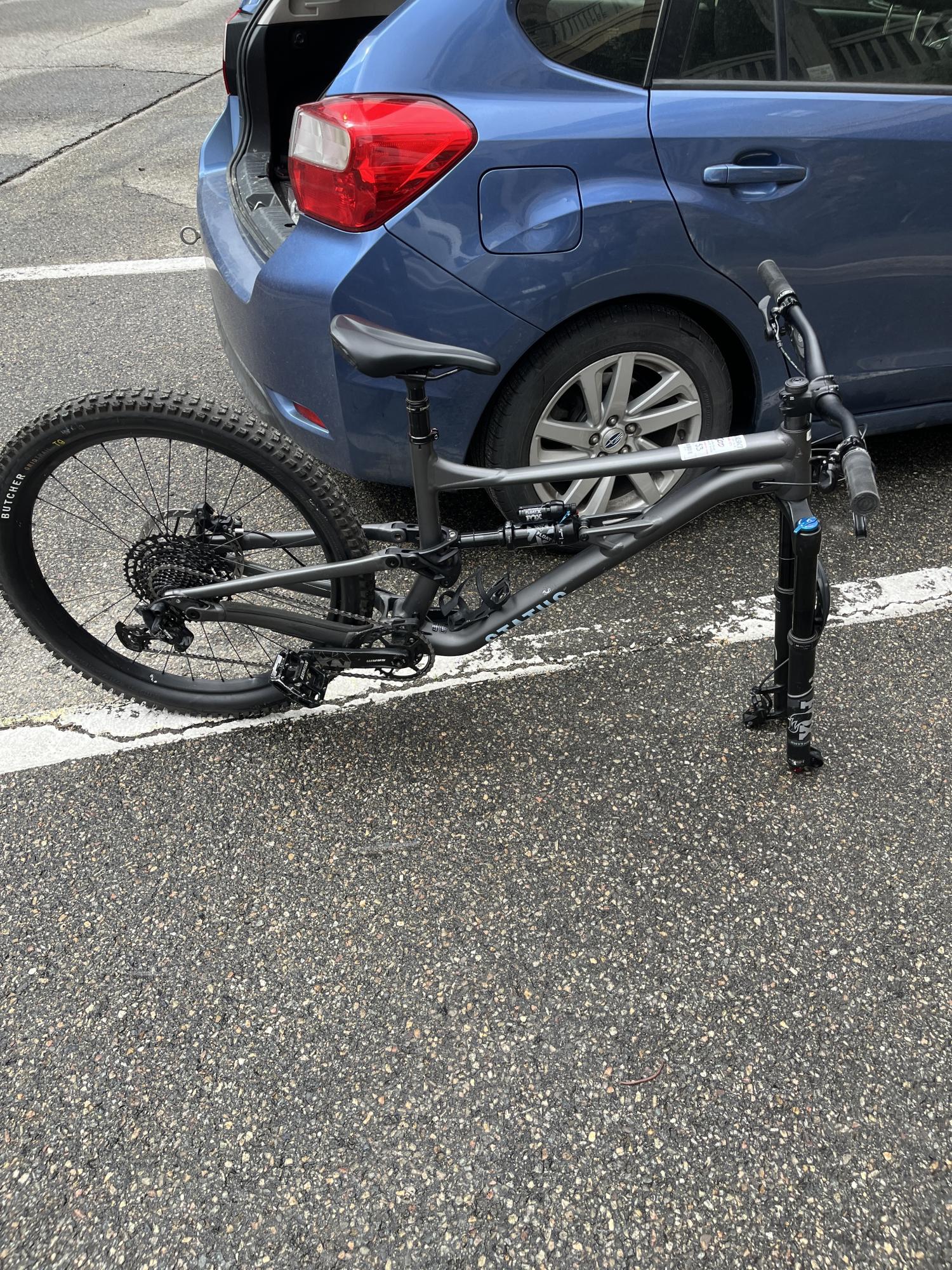 2022 Specialized Status Silver, gray or bare metal